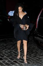 RIHANNA at Paintbox Nail Salon in New York 10/07/2016