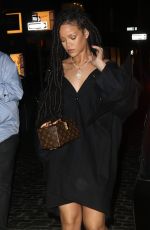 RIHANNA at Paintbox Nail Salon in New York 10/07/2016