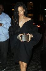 RIHANNA at Paintbox Nail Salon in New York 10/07/2016