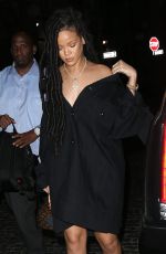RIHANNA at Paintbox Nail Salon in New York 10/07/2016