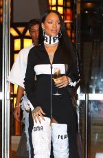 RIHANNA Heading to Foot Locker in New York 09/06/2016