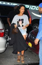 RIHANNA in Cut Off Out and Abuot in New York 10/19/2016