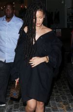 RIHANNA Out for Dinner in New York 10/07/2016