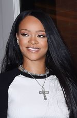RIHANNA Out in New York 09/06/2016