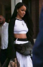 RIHANNA Out in New York 09/06/2016