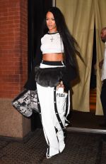 RIHANNA Out in New York 09/06/2016