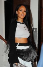 RIHANNA Out in New York 09/06/2016