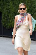 RITA ORA Arrives at a Recording Studio in Los Angeles 10/12/2016
