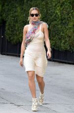 RITA ORA Arrives at a Recording Studio in Los Angeles 10/12/2016