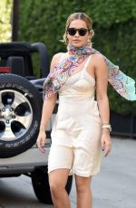 RITA ORA Arrives at a Recording Studio in Los Angeles 10/12/2016