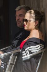 RITA ORA at Airport in Rome 10/06/2016