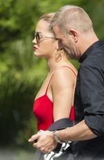 RITA ORA at Airport in Rome 10/06/2016