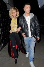 RITA ORA at Beach Blanket Babylon in Notting Hill 09/29/2016