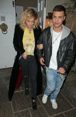 RITA ORA at Beach Blanket Babylon in Notting Hill 09/29/2016