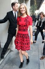 ROSAMUND PIKE at hHer Hotel in London 10/05/2016