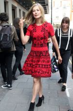 ROSAMUND PIKE at hHer Hotel in London 10/05/2016