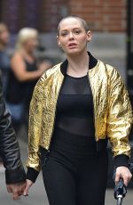ROSE MCGOWAN and Davey Detail Out in New York 10/08/2216