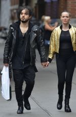 ROSE MCGOWAN and Davey Detail Out in New York 10/08/2216