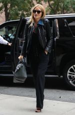 ROSIE HUNTINGTON-WHITELEY Arrives at Her Hotel in New York 10/20/2016
