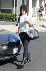 RUMER WILLIS Out and About in West Hollywood 10/07/2016