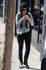 RUMER WILLIS Out and About in West Hollywood 10/07/2016