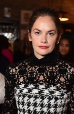 RUTH WILSON at Tribeca Chanel Women’s Filmmaker Program Luncheon in New York 10/25/2016