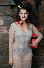 SAARA AALTO at Kiss FM Haunted House Party in London 10/27/2016