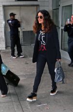 SALMA HAYEK at JFK Airport in New York 09/29/2016