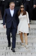 SALMA HAYEK at Stella McCartney Fashion Show at Paris Fashion Week 10/03/3016