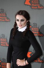 SAMANTHA LAVERY at Kiss FM Haunted House Party in London 10/27/2016