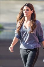SANDRA BULLOCK on the Set of 