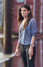SANDRA BULLOCK on the Set of 