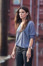 SANDRA BULLOCK on the Set of 