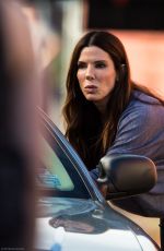 SANDRA BULLOCK on the Set of 