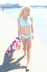 SARA BARRETT in Bikini at a Beach in Santa Monica 09/30/2016