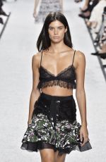 SARA SAMPAIO at Giambattista Valli Fashion Show at Paris Fashion Week 10/03/2016