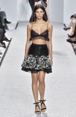 SARA SAMPAIO at Giambattista Valli Fashion Show at Paris Fashion Week 10/03/2016