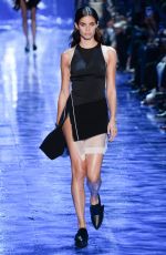 SARA SAMPAIO at Mugler Fashion Show at Paris Fashion Week 10/01/2016
