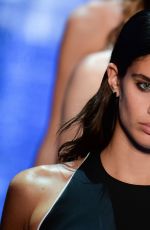SARA SAMPAIO at Mugler Fashion Show at Paris Fashion Week 10/01/2016