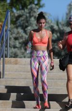 SARA SAMPAIO on the Set of a Victoria