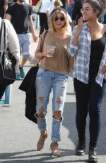 SARAH HYLAND Out Shopping in Los Angeles 10/16/2016