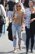 SARAH HYLAND Out Shopping in Los Angeles 10/16/2016
