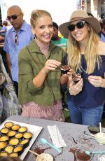 SARAH MICHELLE GELLAR at Foodstirs Host Kids in the Kitchen at The Grove in Los Angeles 10/02/2016