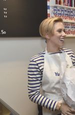 SCARLETT JOHANSSON at Yummy Pop Store Opening in Paris 10/22/2016