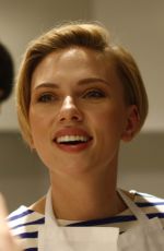 SCARLETT JOHANSSON at Yummy Pop Store Opening in Paris 10/22/2016