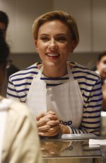 SCARLETT JOHANSSON at Yummy Pop Store Opening in Paris 10/22/2016
