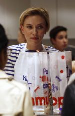SCARLETT JOHANSSON at Yummy Pop Store Opening in Paris 10/22/2016