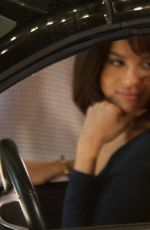 SCARLETT JOHANSSON on the Set of 