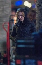 SCARLETT JOHANSSON on the Set of 