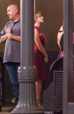 SCARLETT JOHANSSON on the Set of 